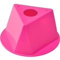 Global Industrial Inventory Control Cone, 10L x 10W x 5H, Hot Pink 412425